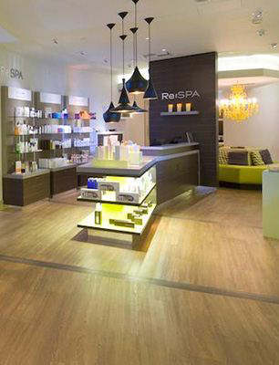 The Re Spa reception area