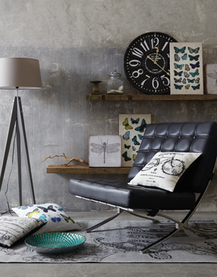 Curious Collection: Industrial Style Furniture Meets Country Living