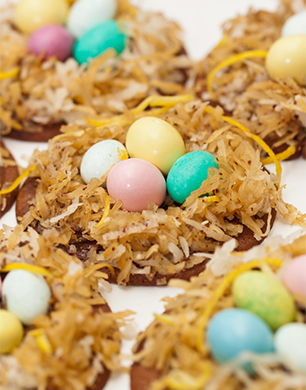 Easter Nests post