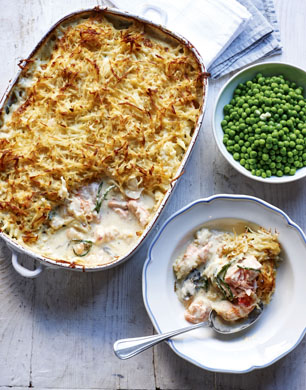 Oyster and seafood pie with samphire | StyleNest