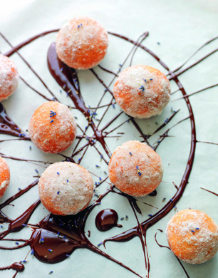 Chocolate and lavender donuts_0735