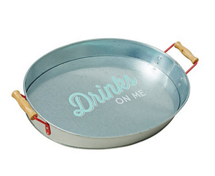 Feat-Jamie Oliver Steel 'Drinks on Me' serving tray copy